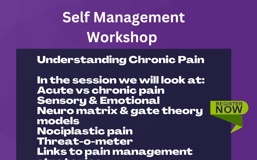 Understanding Chronic Pain workshop