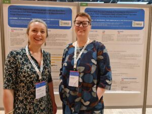 Pictured at EFIC World Congress 2025 is Niamh Walsh, Chronic Pain Ireland, and JulieSugrue, University of Limerick.